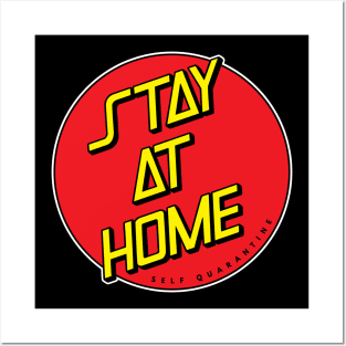 Stay At Home Posters and Art